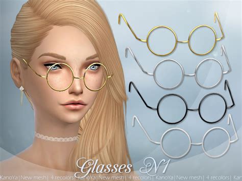 circle glasses sims 4 cc.